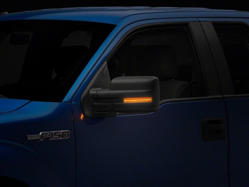 Raxiom 09-14 Ford F-150 Axial Series LED Sequential Mirror Mounted Turn Signals- Smoked - Image 12