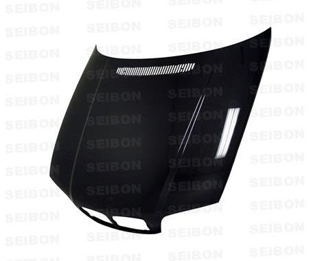 Seibon 7/99-5/02 BMW 3 Series 2dr (E46) OEM-Style Carbon Fiber Hood - Image 6
