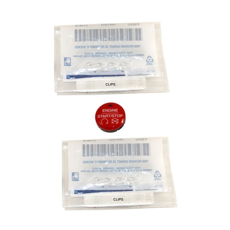 Ford Racing 15-17 Mustang Red Starter Button Installation Kit - Image 2