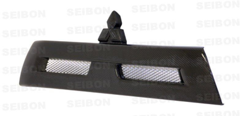 Seibon 08-10 Mitsubishi Lancer Evo X OEM Carbon Fiber Front Grill - Image 4