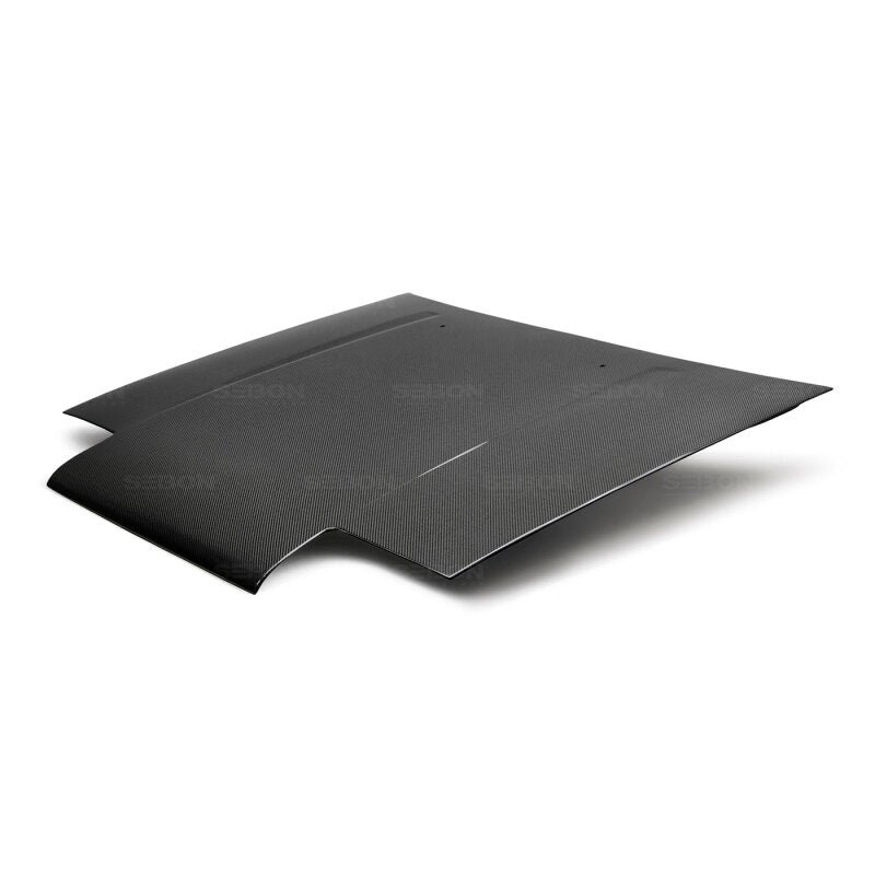 Seibon 84-87 Toyota Corolla (AE86) OEM Carbon Fiber Hood - Image 7