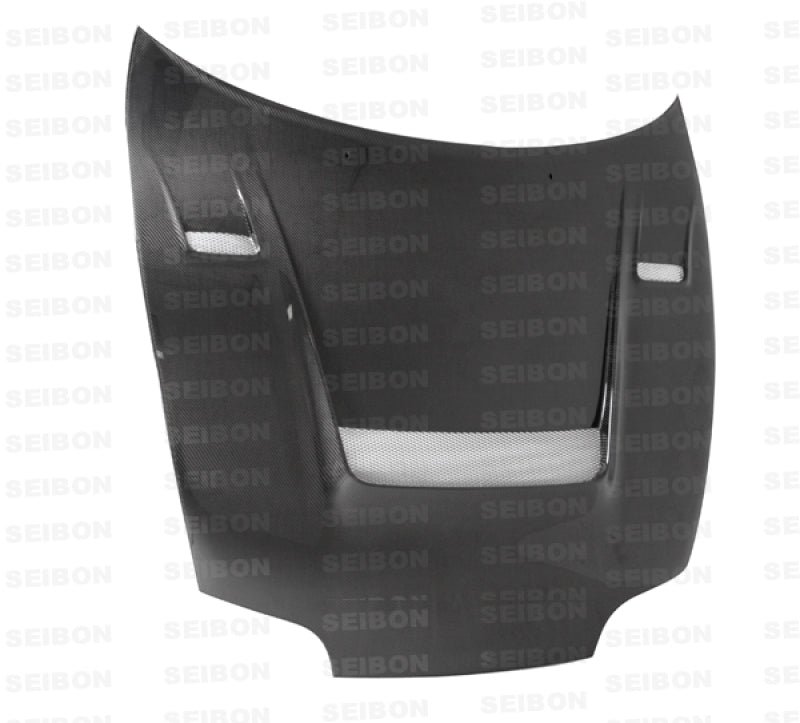 Seibon 93-98 Toyota Supra (JZA80L) KB-Style Carbon Fiber Hood - Image 6
