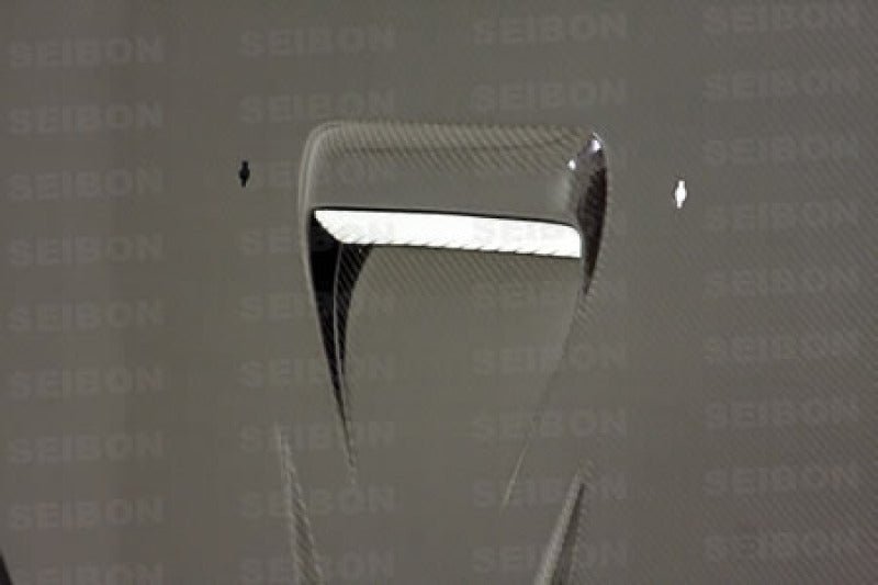 Seibon 08-12 Mitsubishi Evolution X CW-style Carbon Fiber Hood - Image 7