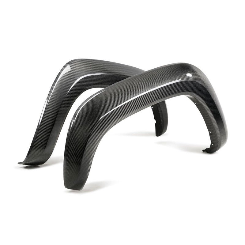Seibon 16-20 Toyota Tacoma Carbon Fiber Front Fender Flares (Pair) - Image 6