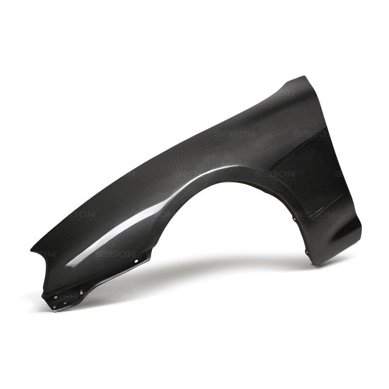 Seibon 93-98 Toyota Supra TV-Style Carbon Fiber Fenders (Pair) - Image 8