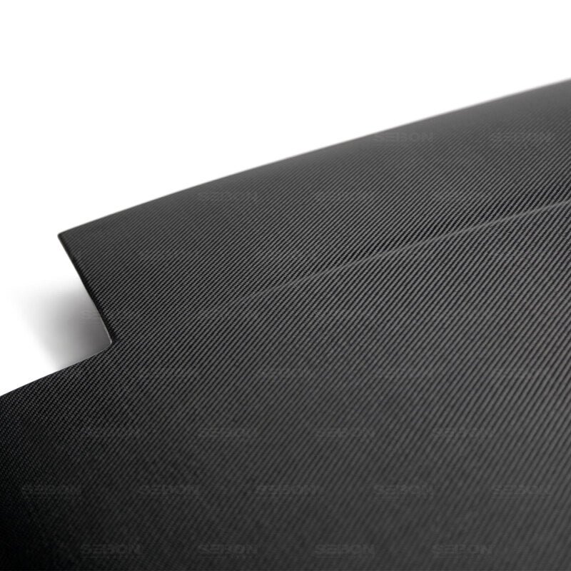 Seibon 84-87 Toyota Corolla (AE86) OEM Carbon Fiber Hood - Image 8