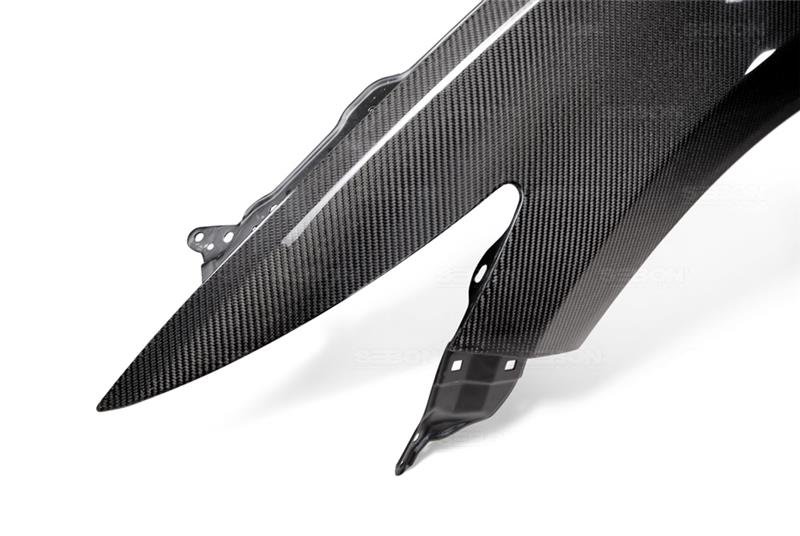 Seibon 14-15 Honda Civic 2 Door OE-Style Carbon Fiber Fenders - Image 17