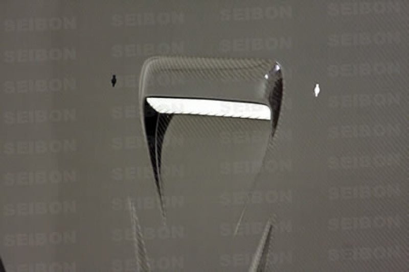 Seibon 08-12 Mitsubishi Evolution X CW-style Carbon Fiber Hood - Image 6